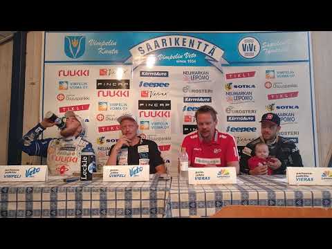 Lehdistötilaisuus: Vimpelin Veto - Joensuun Maila 1. Välierä 27.8.2019