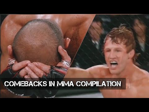 COMEBACKS IN MMA - COMPILATION / THE FIGHTER WAS ABLE TO RISE AND WIN