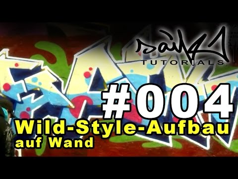 Saikone: Graffiti Tutorial #004 "Style-Aufbau auf Wand"