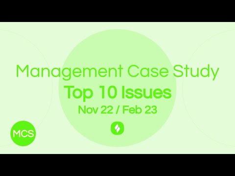 CIMA MCS Nov 22 / Feb 23 Top 10 Issues - Happy Playz