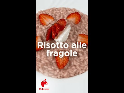 Risotto alle Fragole! 🍓✨