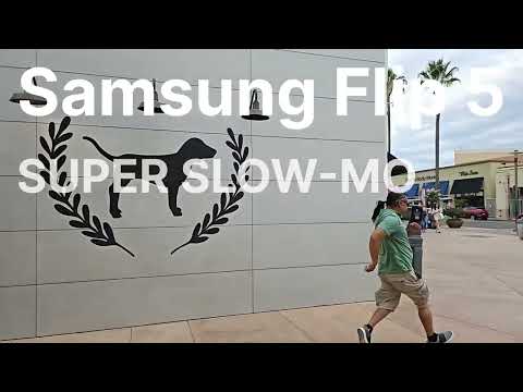 Samsung Z Flip 5 SUPER SLOW-MO Video Test.