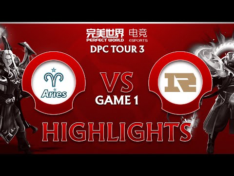 Game 1: Royal Never Give Up vs Aster.Aries | BO3 | DPC CN 2022 Tour 3: Division I & II
