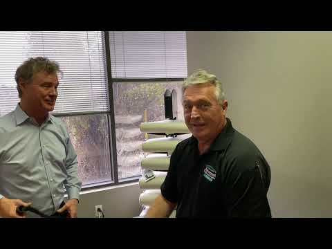 Your Houston Chiropractor Dr Johnson Gets Adjusted By Houston Chiropractor Dr Terry Smedstad C-6 HNP