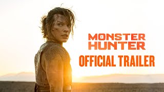 MONSTER HUNTER - Official Trailer | In Cinemas February 5 | English, Hindi, Tamil & Telugu