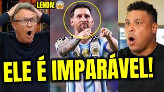 🚨 MESSI BRILHA CONTRA O CABO VERDE E OLHA O QUE NETO E RONALDO FALARAM