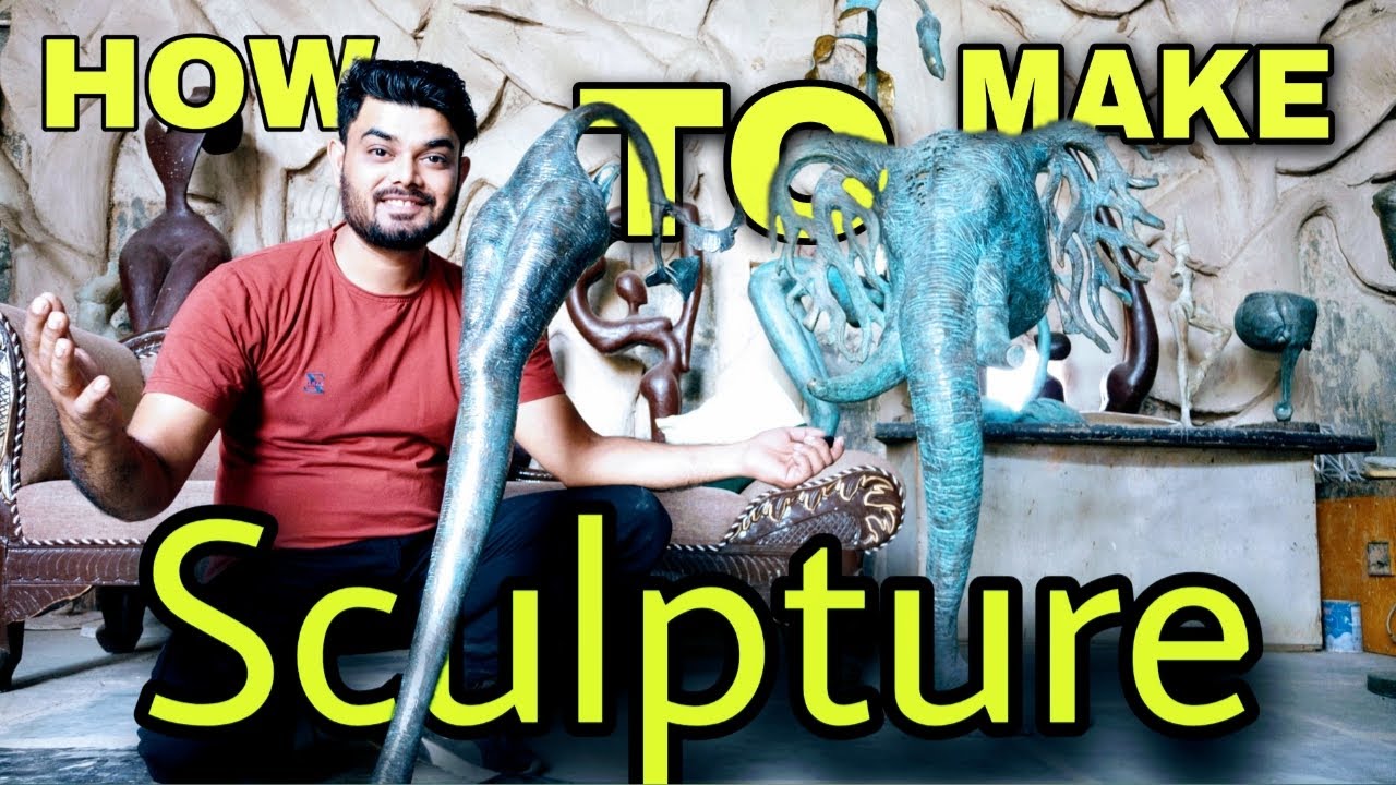 How To Make Metal Sculpture | Sculpture Making Process | Casting Bronze Brass Statue | INDIA'S PRIDE