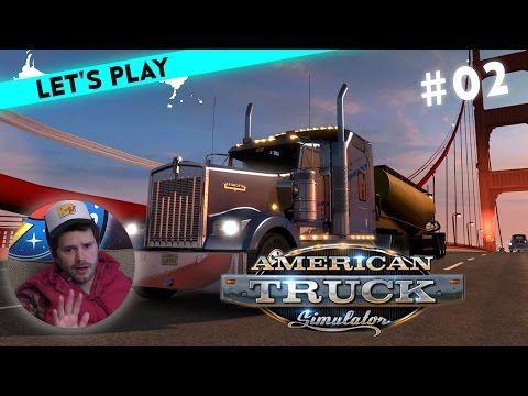 [2/2] Let's Play American Truck Simulator mit Jimmy McKrupp | Unfall verursacht. Shit.| 10.02.2016