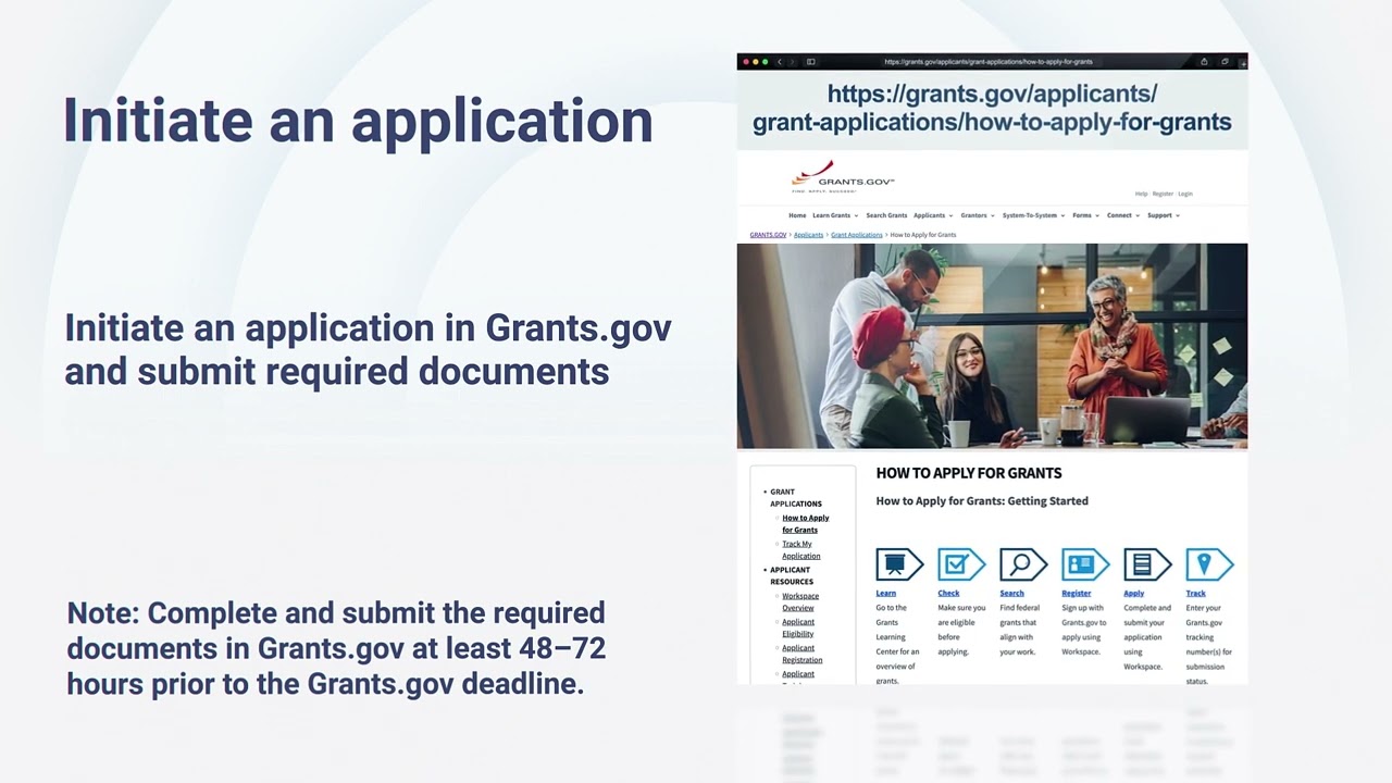 DOJ Grant Application Process Overview