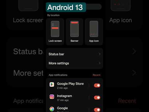 how to enable notification history on Android 13