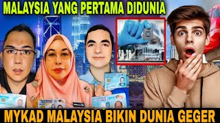 Download lagu CRAZY, SHOCK⁉️ MALAYSIA BECAME THE FIRST TO HAVE MYKAD OVERCOMING mp3