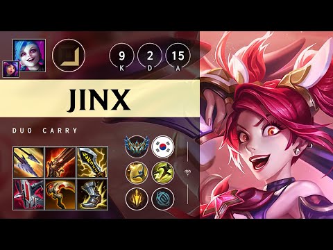 Jinx ADC vs Aphelios - KR Challenger Patch 25.19