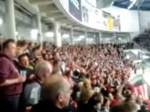 Fischtown pinguins Fans in Bietigheim 4. Finale DEL 2