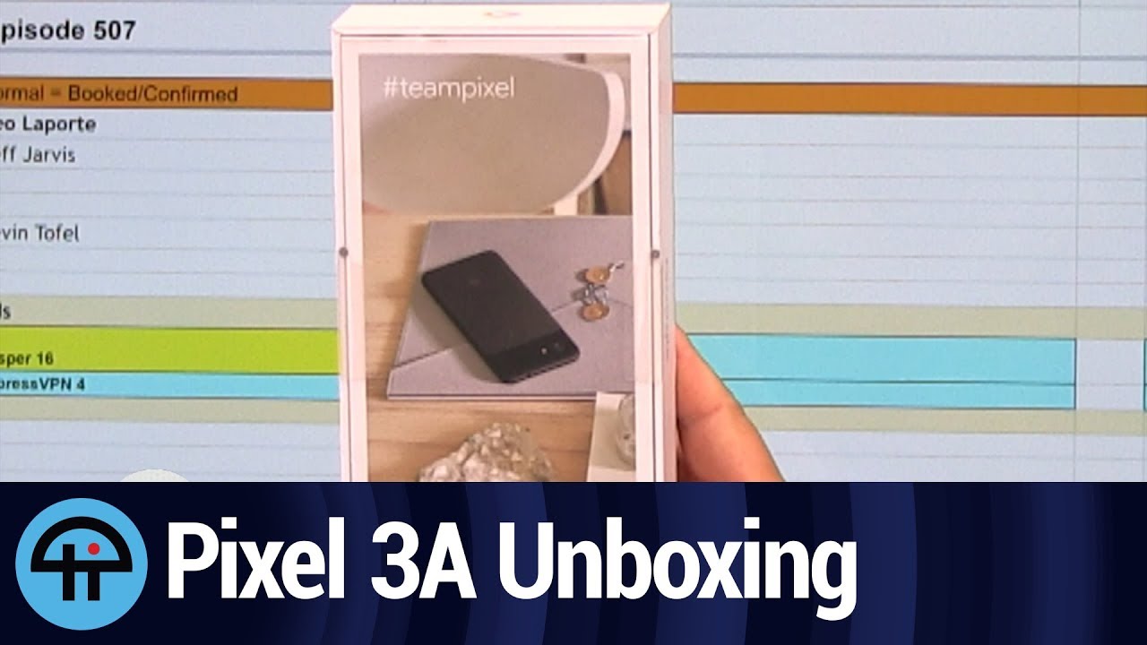 Pixel 3A Unboxing