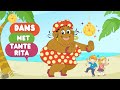 DANS MET TANTE RITA: kinderliedjes. Speciaal voor de Nederlandse kinderen: het tante rita liedje! 🎶