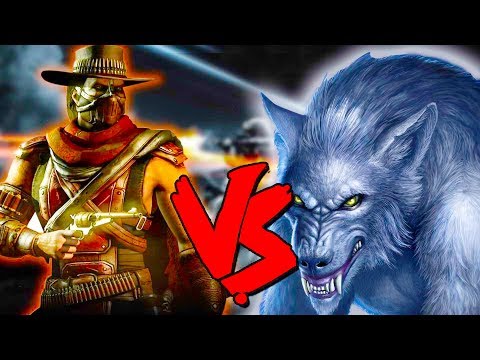 Erron Black Vs Werewolf Army - Epic Battle - Mortal Kombat Costume Skin Mod