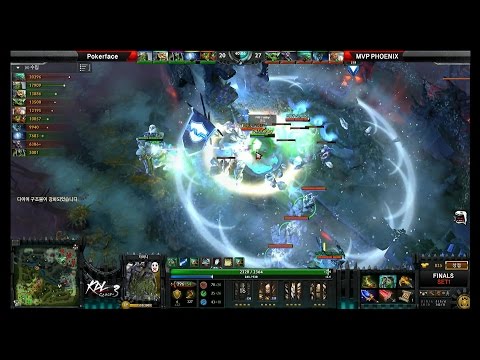 [KDL] Tier1 final match : 1set MVP Phoenix VS pokerface -DOTA2,EsportsTV