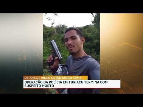 Operação policial termina com suspeito morto em povoado de Turiaçu