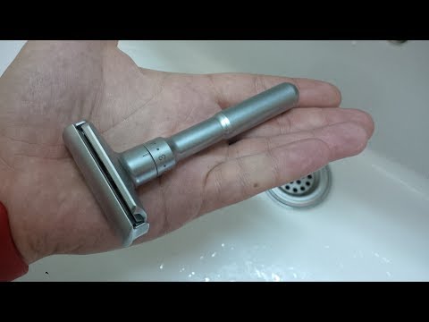 Ming-Shi 2000 (similar to Qshave)  adjustable razor review clone of the Merkur Futur
