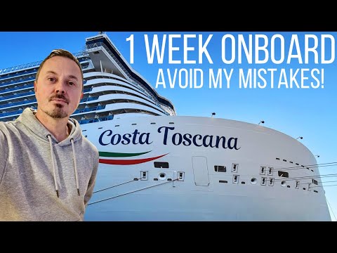 1 Week Onboard Costa Toscana - avoid my mistakes on this cruise