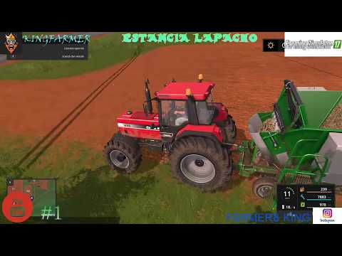 Farming Simulator 17 Platinum Add on MP Estancia Lapacho Canna da Zucchero