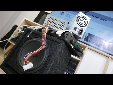 Connect Car Amplifier or Subwoofer at Home