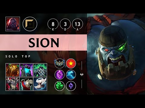 Sion Top vs Camille: Unstoppable - VN Challenger Patch 14.24