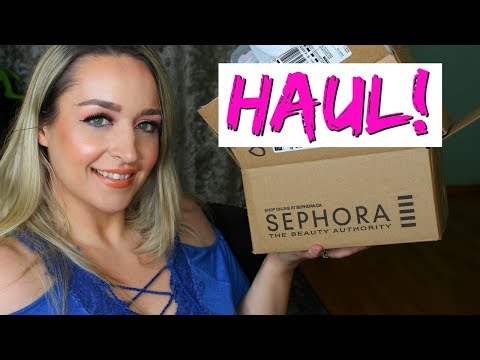 Huge Makeup Haul: Sephora, The Bay, Drugstore! ~ OPEN GIVEAWAY!