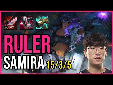 RULER - SAMIRA vs. VAYNE ADC | KR GRANDMASTER | PATCH 10.25