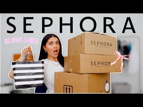 $3000 Sephora haul&hellip; NEW makeup & hair! 🤯😳