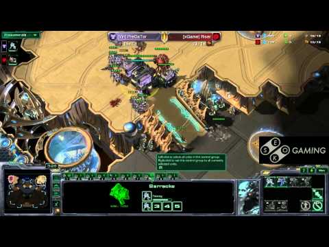 SeKo Starcraft - GCC Finals Game #5 - Predator vs Riser
