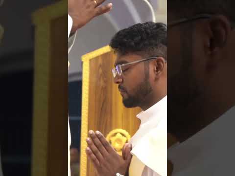 Priestly Ordination - Fr. Derrick Augustin by Bishop Lumen Monteiro in presence of Archbishop Kalist