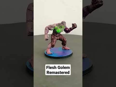 Flesh Golem Miniature by David Bailey