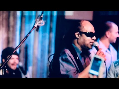 Stevie Wonder Jamming with Supertaster (Jazz Mafia) in San Francisco