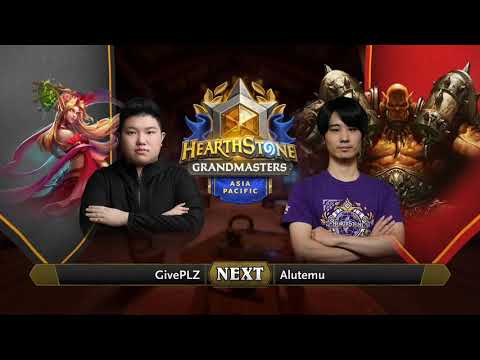 GivePLZ vs Alutemu | 2021 Hearthstone Grandmasters Asia-Pacific | Decider | Season 1 | Playoffs
