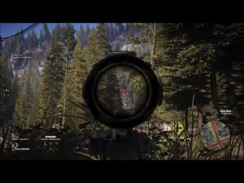 1.0 KM Snipe!!! (1 KM 1005 M) + Long Distance Sniping - Ghost Recon Wildlands