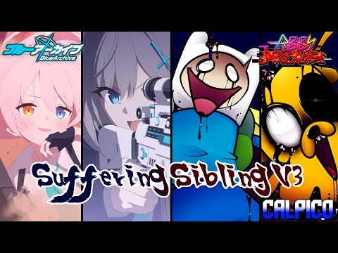 [FNF × Blue Archive]  Suffering Siblings V3 (Finn & Jake VS Shiroko & Hoshino )