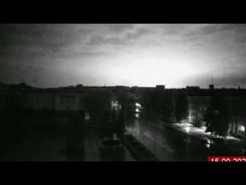 Some big missile launches, maybe HIMARS, near Kramatorsk | 15 Sep 2022