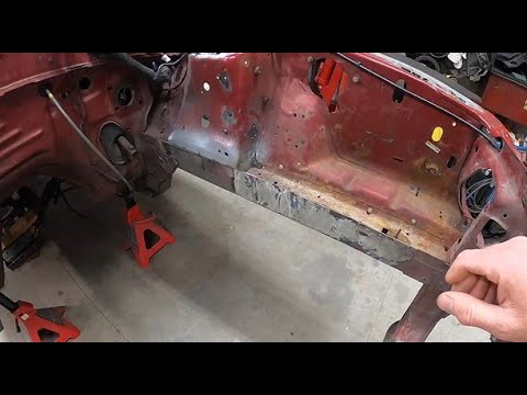 Trying to save it from the Rust Gods - Foxbody Framerail repair