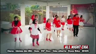 All Night Cha #linedanceChoreo : Adeline Ade (INA)Demo by : HSP - 082026