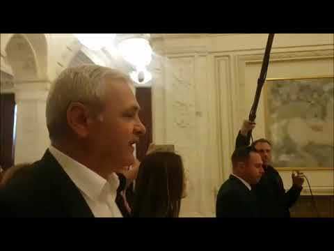 Mediafax 27 Februarie - Dragnea, despre votul în cazul Kovesi: "I don't speak english"