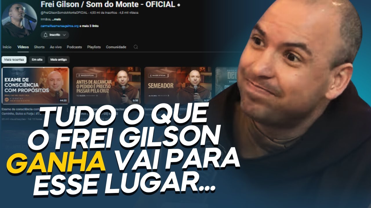 O DINHEIRO RECEBIDO É USADO DESSA FORMA | FREI GILSON