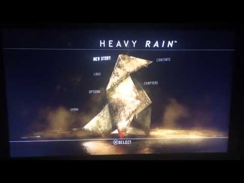 Heavy Rain - PS4 Bug - Flashing Text