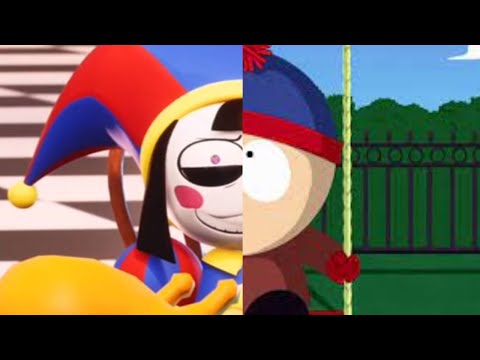 South park S15 E7 ending but it's synced to the amazing digital circus theme