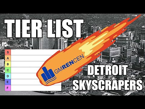 Detroit Skyscraper TIER LIST | Renaissance Center, Guardian, Penobscot & More!