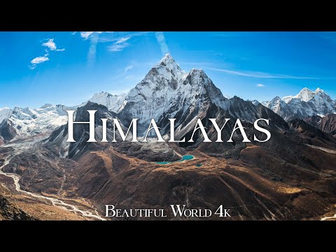 Himalayas 4K Ultra HD - The Roof Of The World | Scenic Relaxation Film With Piano Music