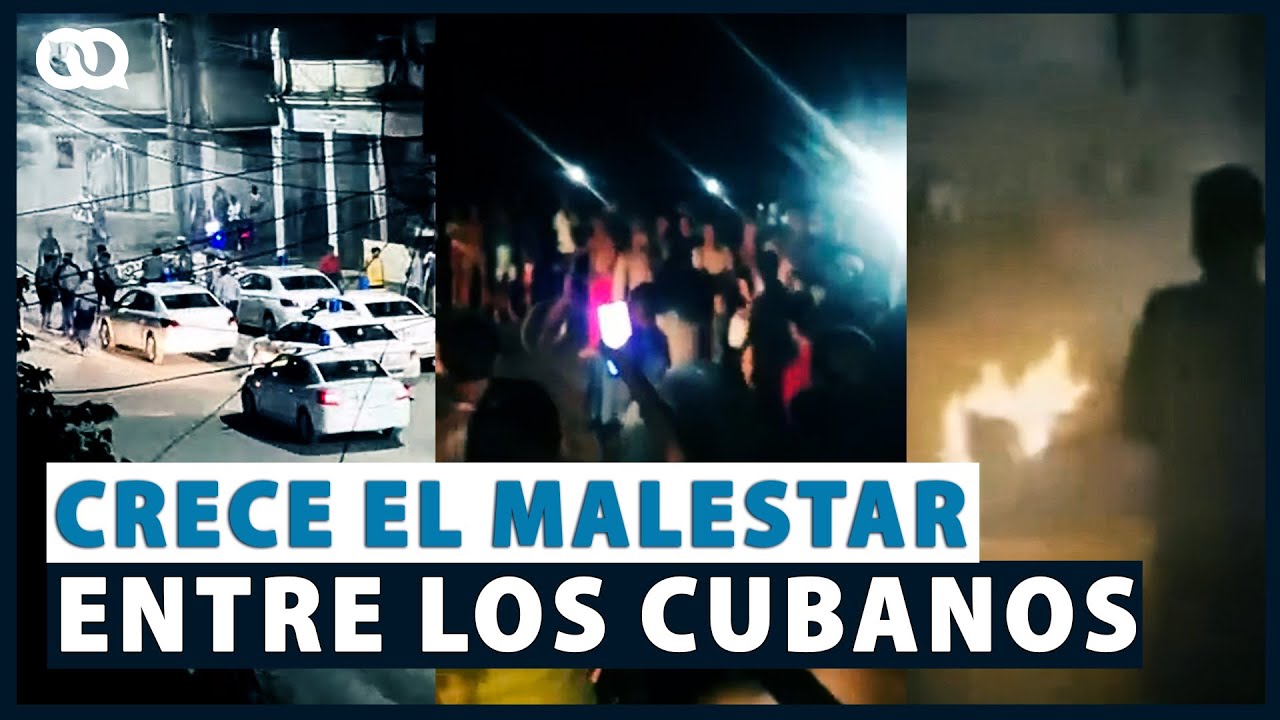 Más protestas y cacerolazos en Cuba: otra vez el pueblo en las calles pide corriente y libertad