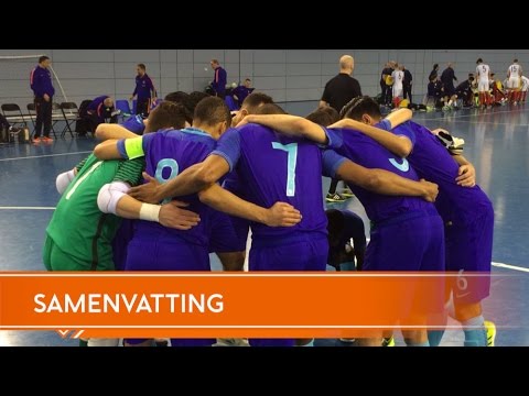 Highlights Engeland - Nederlands zaalvoetbalteam (8/1/2017)