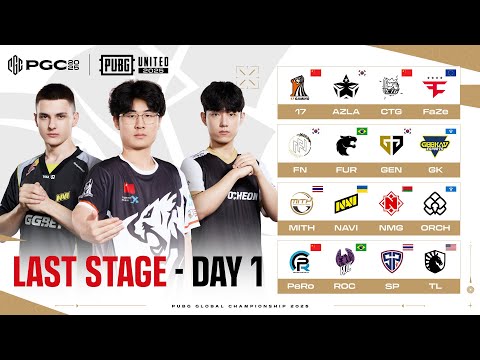 PUBG Global Championship Last Stage Day1