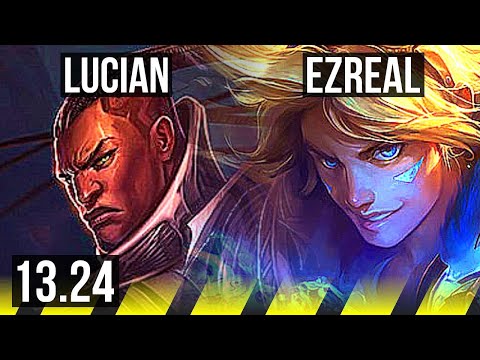 LUCIAN & Neeko vs EZREAL & Alistar (ADC) | 8/1/4, 500+ games, Dominating | NA Grandmaster | 13.24